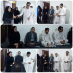 🌻تقدیر از دختران دانشجو در روز دختر؛ هیأت رئیسه دانشگاه بین المللی چابهار به خوابگاه دخترانه رفتند