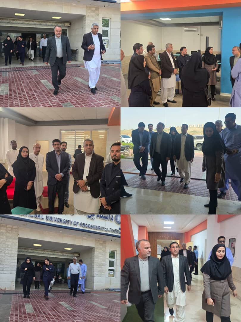 تأکید بر همکاری‌های آموزشی در بازدید معاونان دبیرخانه شورایعالی و سازمان منطقه آزاد از دانشگاه بین‌المللی چابهار