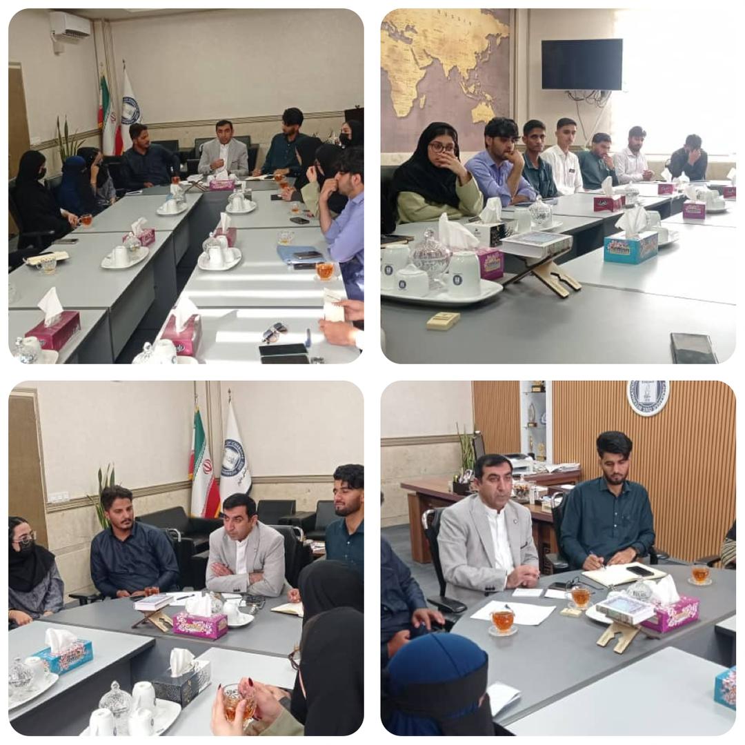 🔸 نشست و هم اندیشی دانشجویان با ریاست دانشگاه بین‌المللی برگزار شد